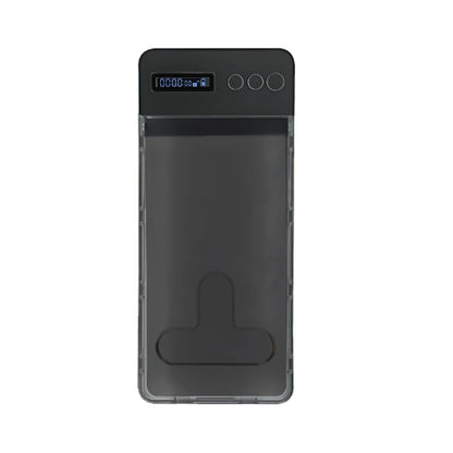 Transparent Students Phone Box Self-Discipline Tool Cell Phone Lock Box with Timer Lcd Display for Adults Children Students